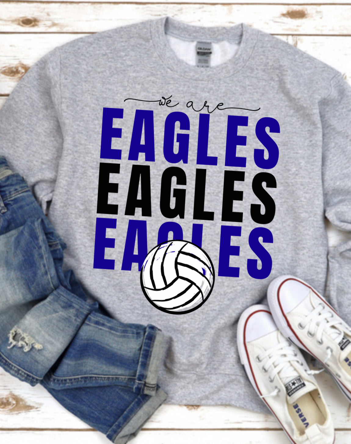 We are Eagles Volleyball Spirit Wear