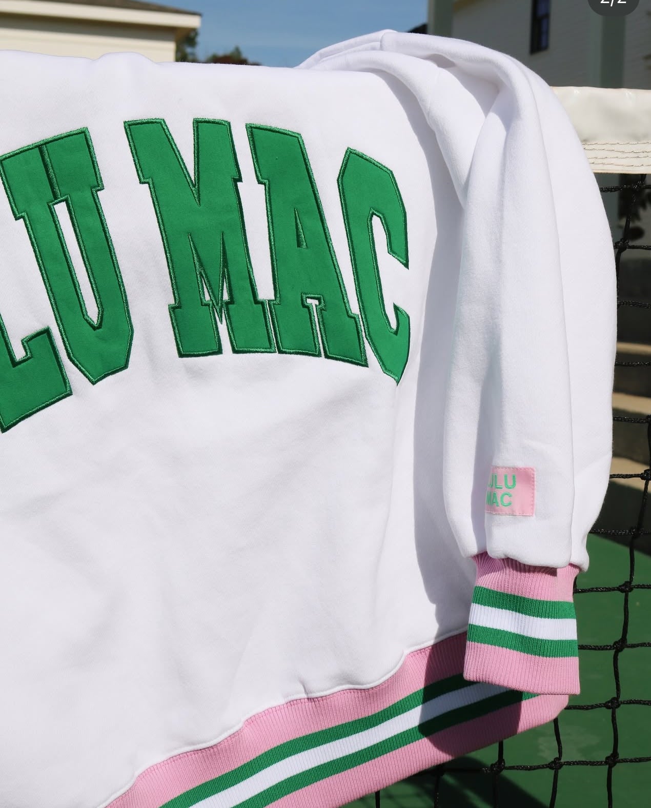 Lulu Mac Pink and Green