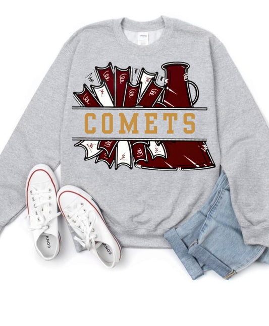 Comets Cheer spirit wear