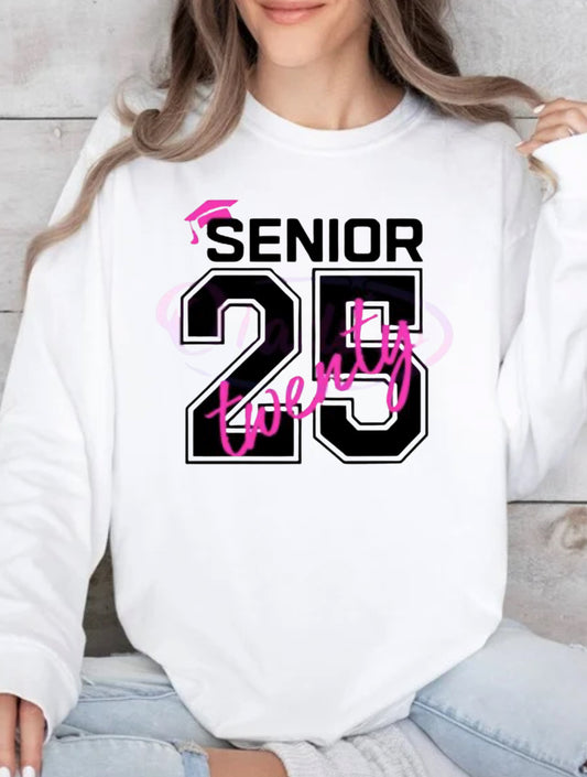 Senior 2025 Spirit Wear Tshirt or sweatshirt