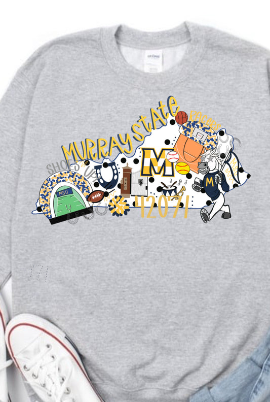 Murray Doodle graphic tee