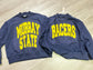 Murray State Reversible, mock neck, high-quality sweatshirt