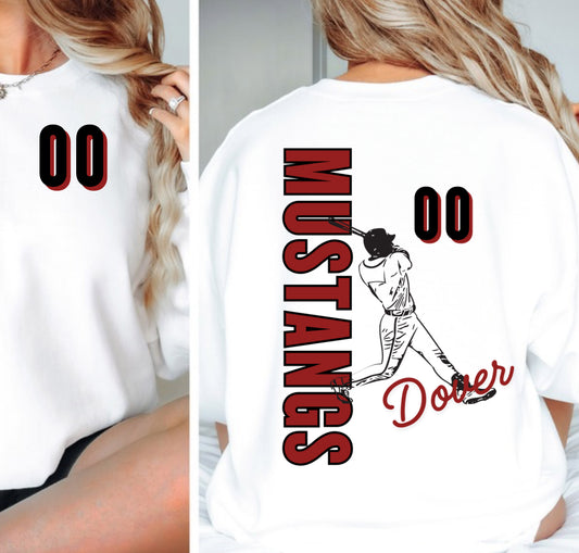 Custom any team baseball Spirit Wear