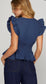 Candice Top Navy