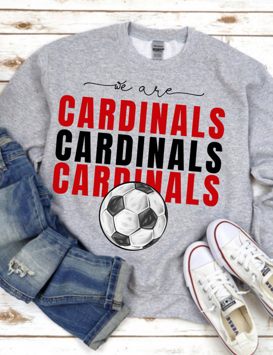 We Are Cardnials Soccer Spirit Wear