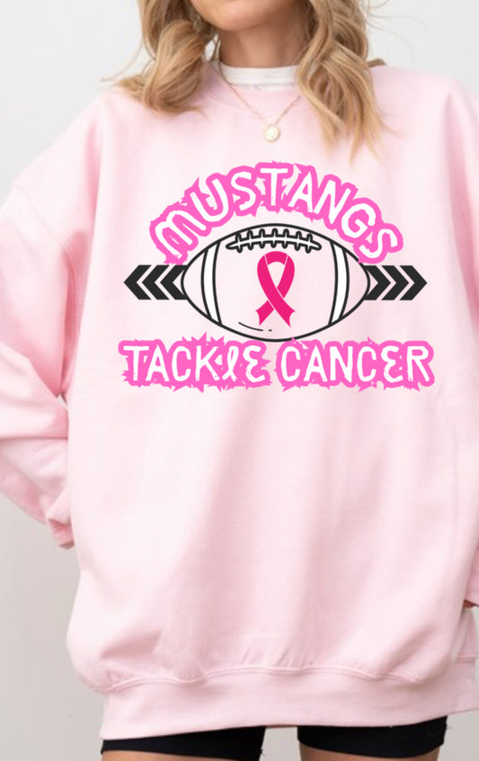 Mustangs pink out spirit wear 2025