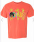 Orange Indians school spirit T-shirt