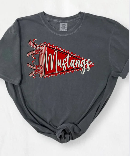 Mustangs Flag spirit tee