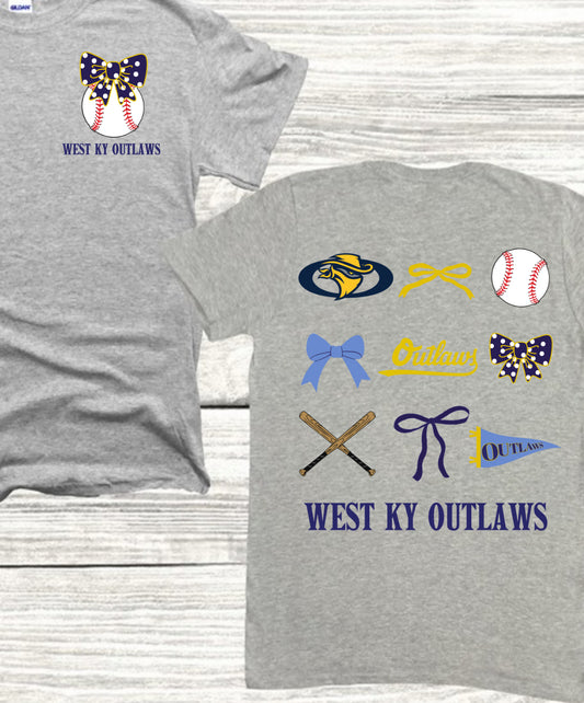 Outlaws baseball Spirit Wear