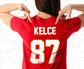 Taylor Kelce graphic tee sweatshirt