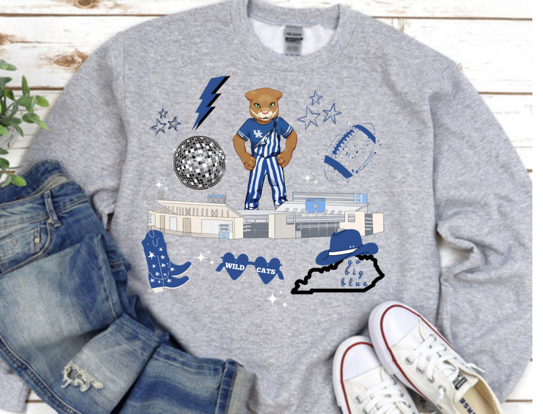 Kentucky Spirit Wear on grey