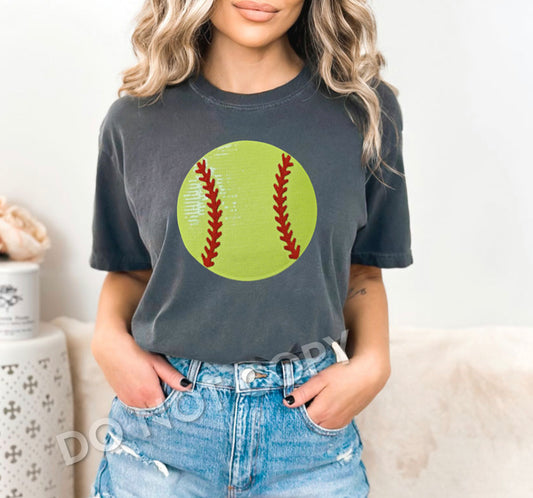 Softball T-shirt or crewneck school spirit