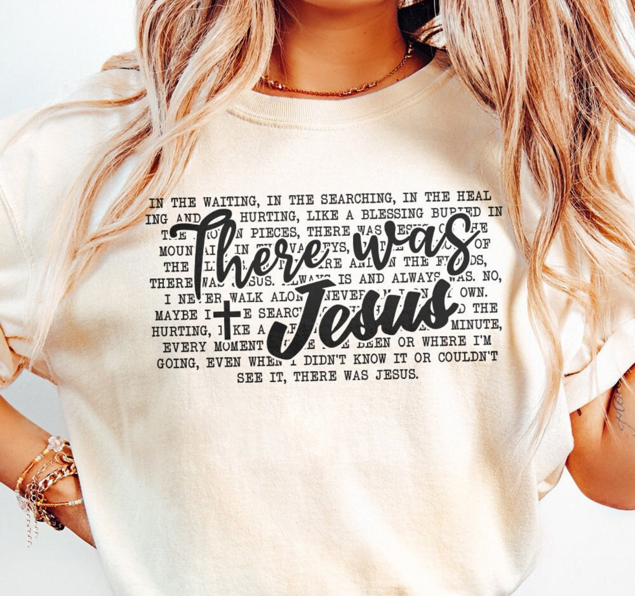 there was Jesus T-shirt or Crewneck