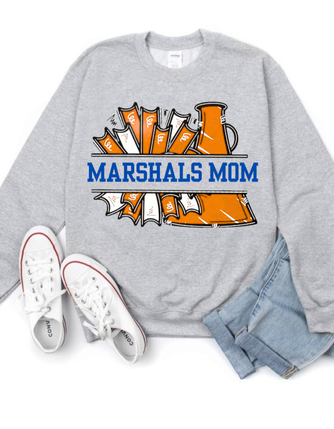 Marshals Cheer mom spirit wear