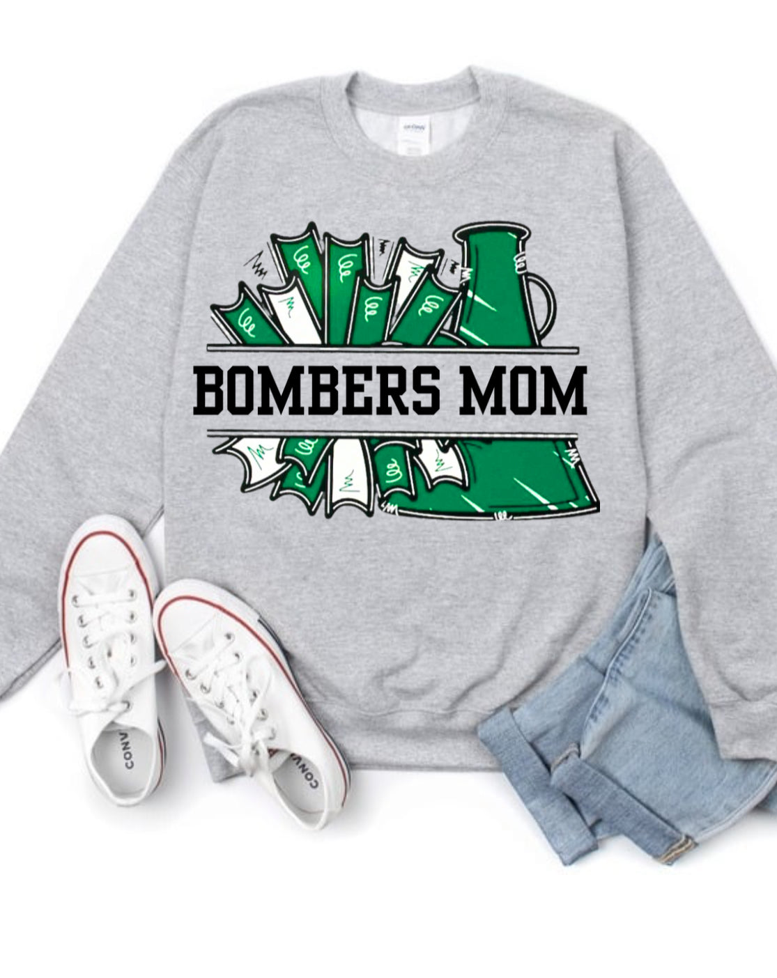 Bombers Cheer mom spirit wear