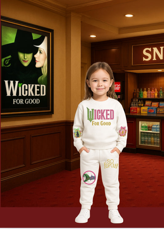 Girls Wicked For Good Sweatsuit