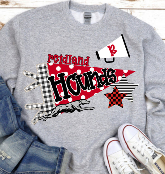 Reidland Greyhounds Collage design tshirt or sweatshirt