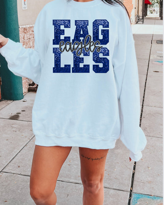 Eagles glitter Spirit Wear