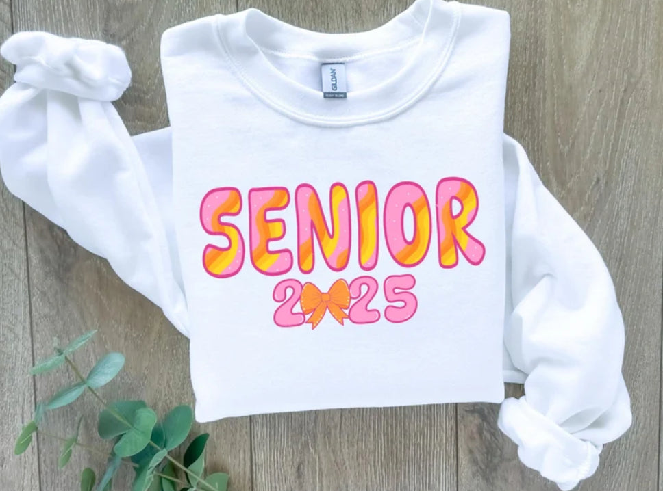 Senior 2025 Spirit Wear Tshirt or sweatshirt