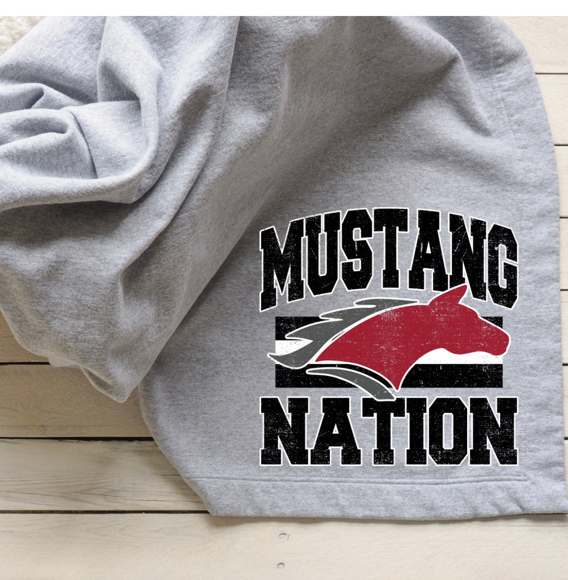 Mustang Nation Stadium Blanket Spirit Wear