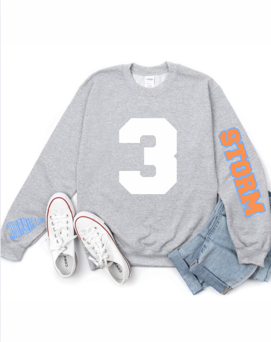 Storm baseball Number Spirit Wear