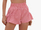 Take Me Out to the Ballgame Red Gingham shorts