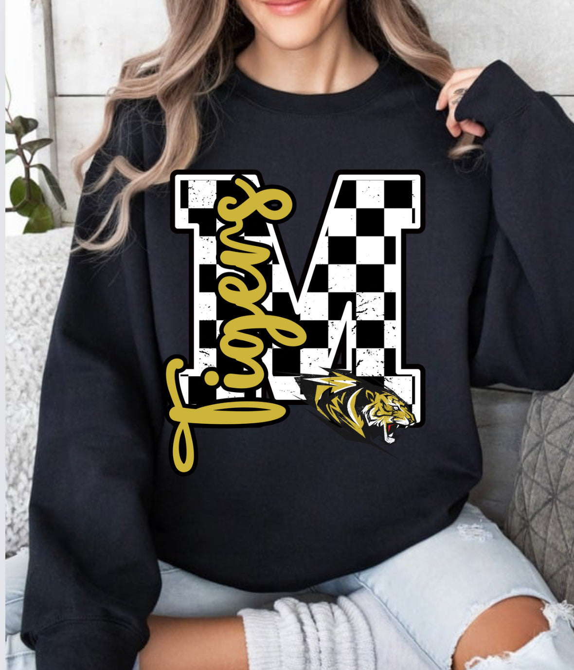 Murray Tigers Checkered Spirit Wear