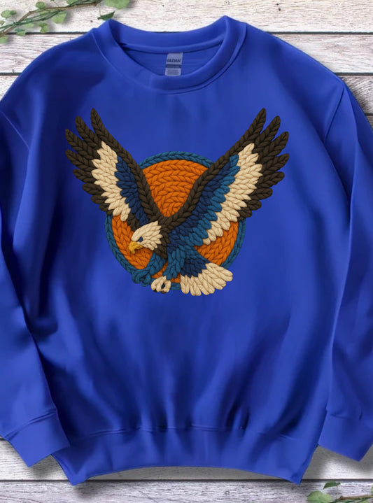 Faux 3D Yarn Vienna Eagles DTF t shirt or sweatshirt