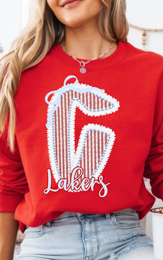 Calloway Lakers Ruffles and Pearls