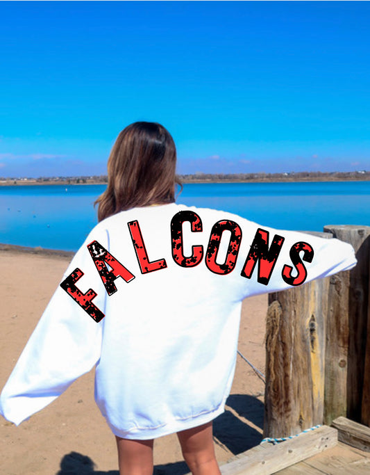 Falcons 2 sided HC pocket Spirit Wear