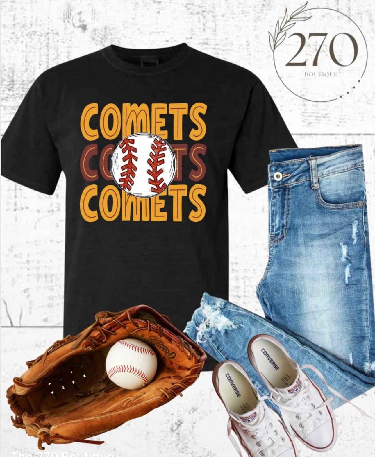 Comet baseball Spirit Wear an