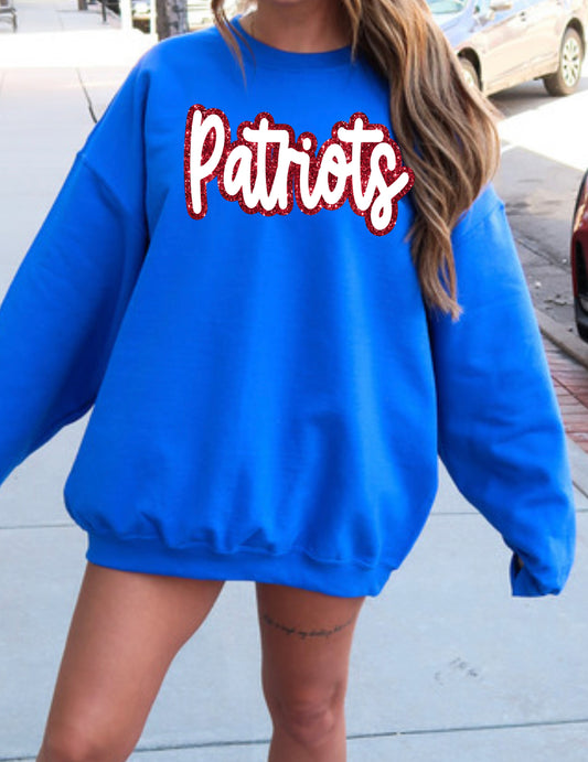 Massac Patriots sparkle Spirit Wear