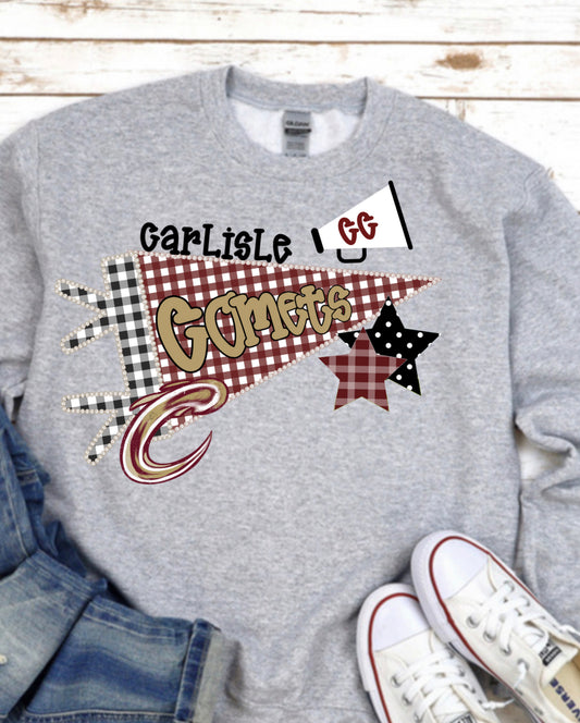 Comets Collage design tshirt or sweatshirt