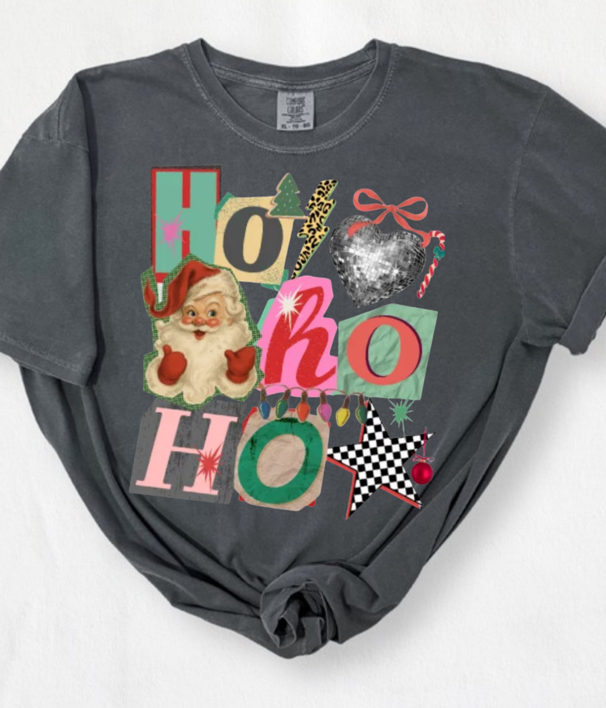 Retro Vibes Ho Ho Ho tshirt or sweatshirt