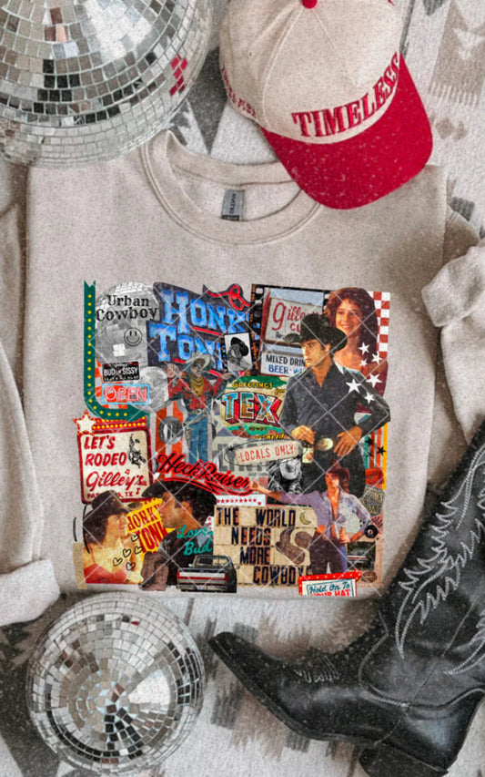 Urban Collage tee or sweatshirt