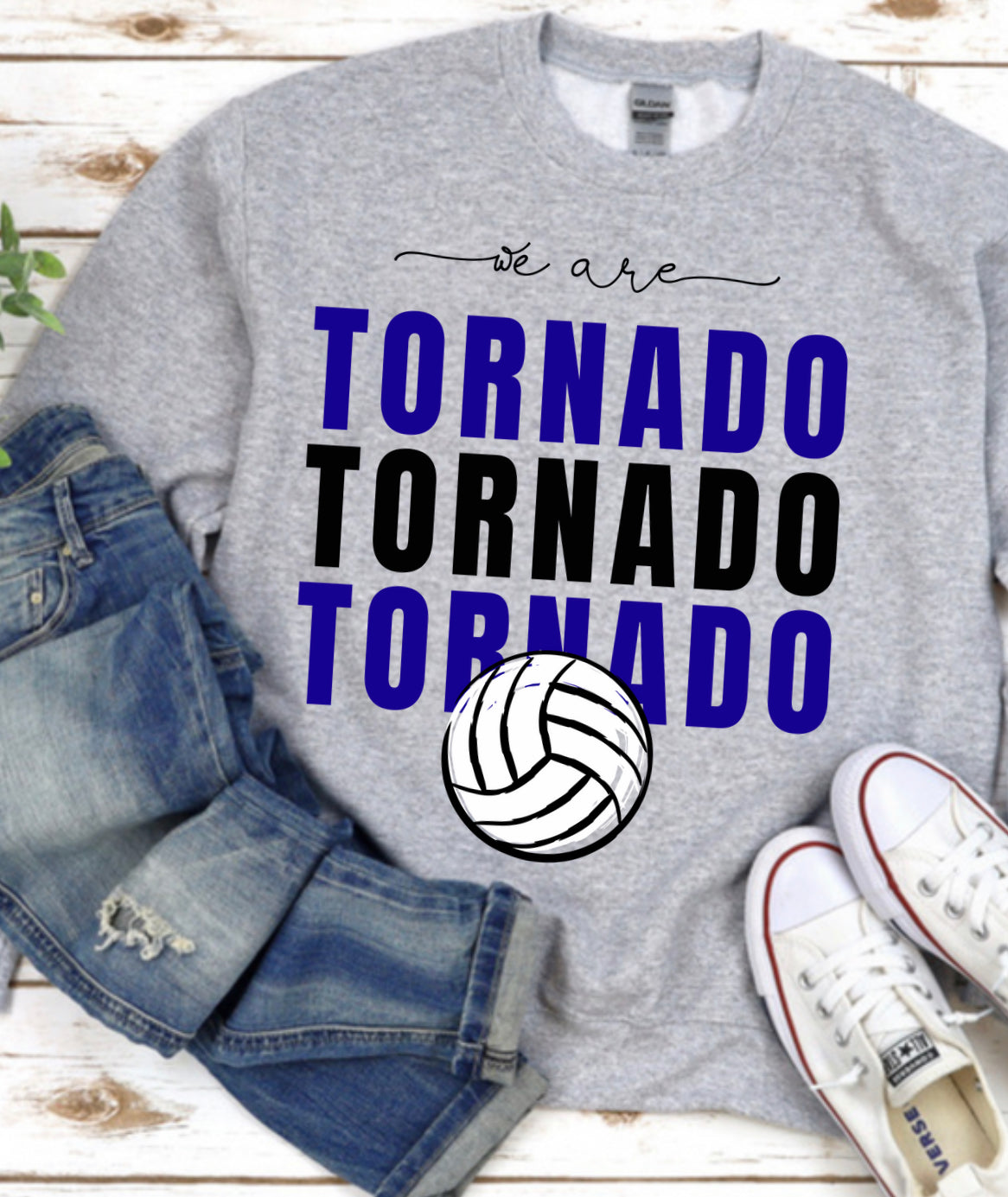 We are Tornado Volleyball Spirit Wear