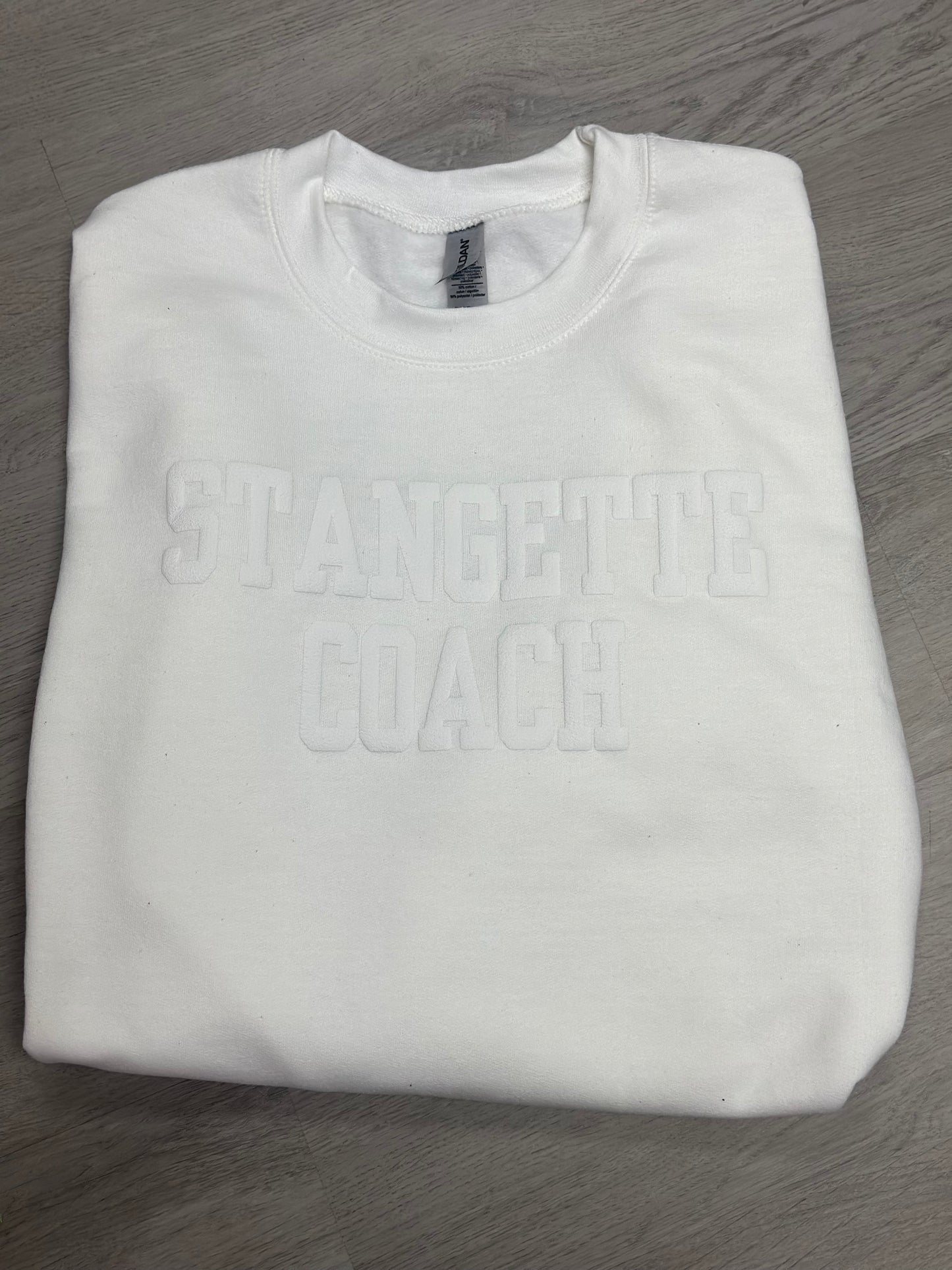 Mustang Stangettes puff white on white Spirit Wear