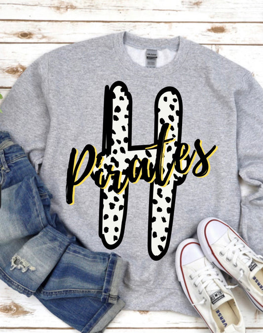 Heath Pirates Funky Dalmation spirit wear