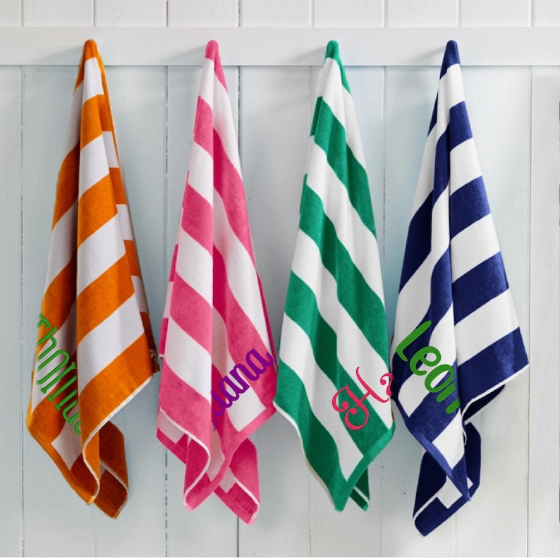 Embroidered Beach Towel