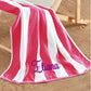 Embroidered Beach Towel