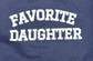 Favorite daughter, pink or navy pink not available in youth sizes