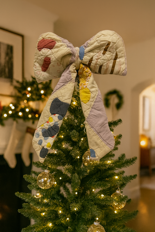 Sun bonnet Sue Quilted Bow