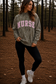 Bottomland Mock Neck Pre Order Any Word choose word and fabric color