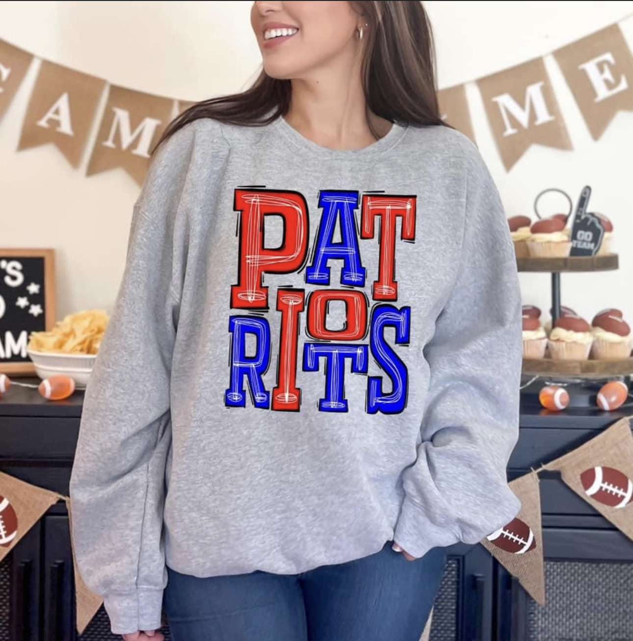 Patriots funky spirt wear