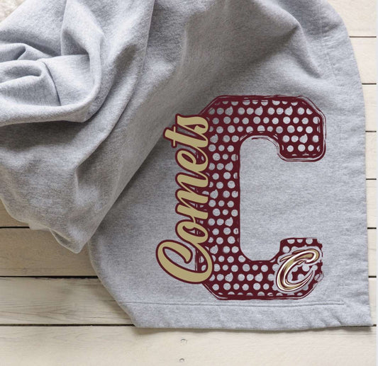 Comets Stadium Blanket Spirit Wear