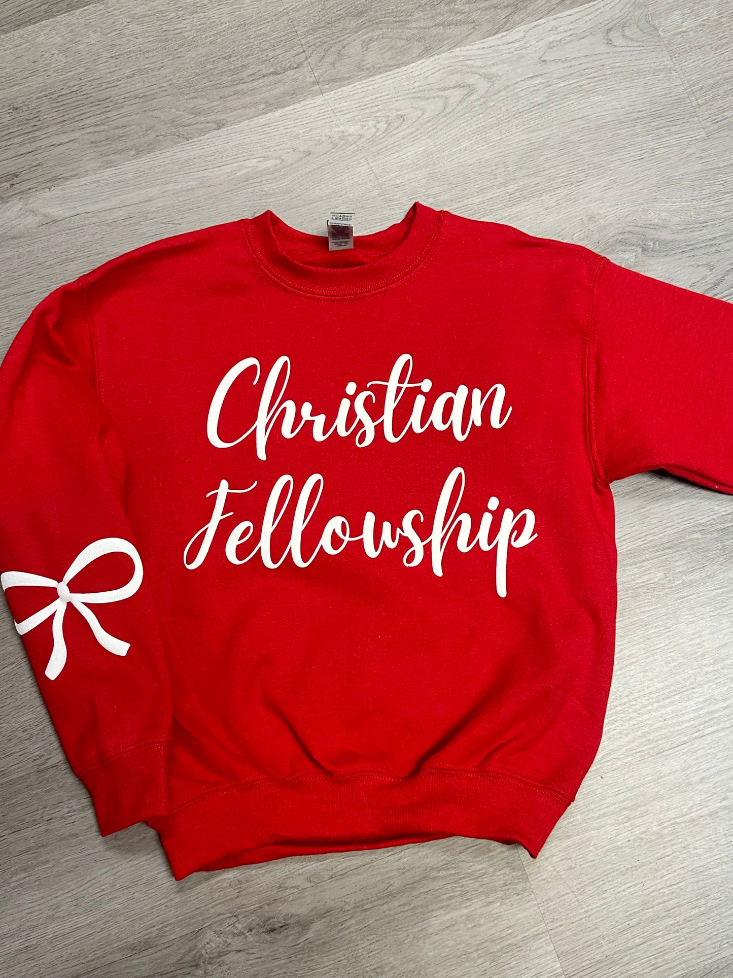 Christian Fellowship Eagles Bow sleeve Sleeve spirit wear