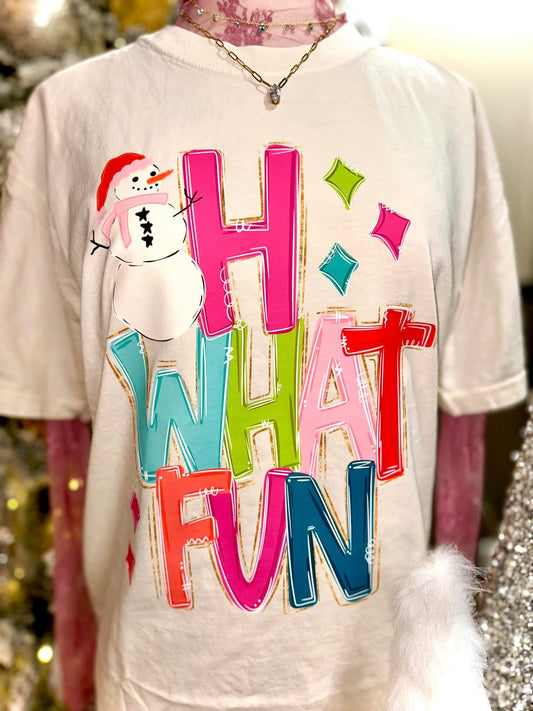 Oh What Fun Christmas T-shirt or Sweatshirt
