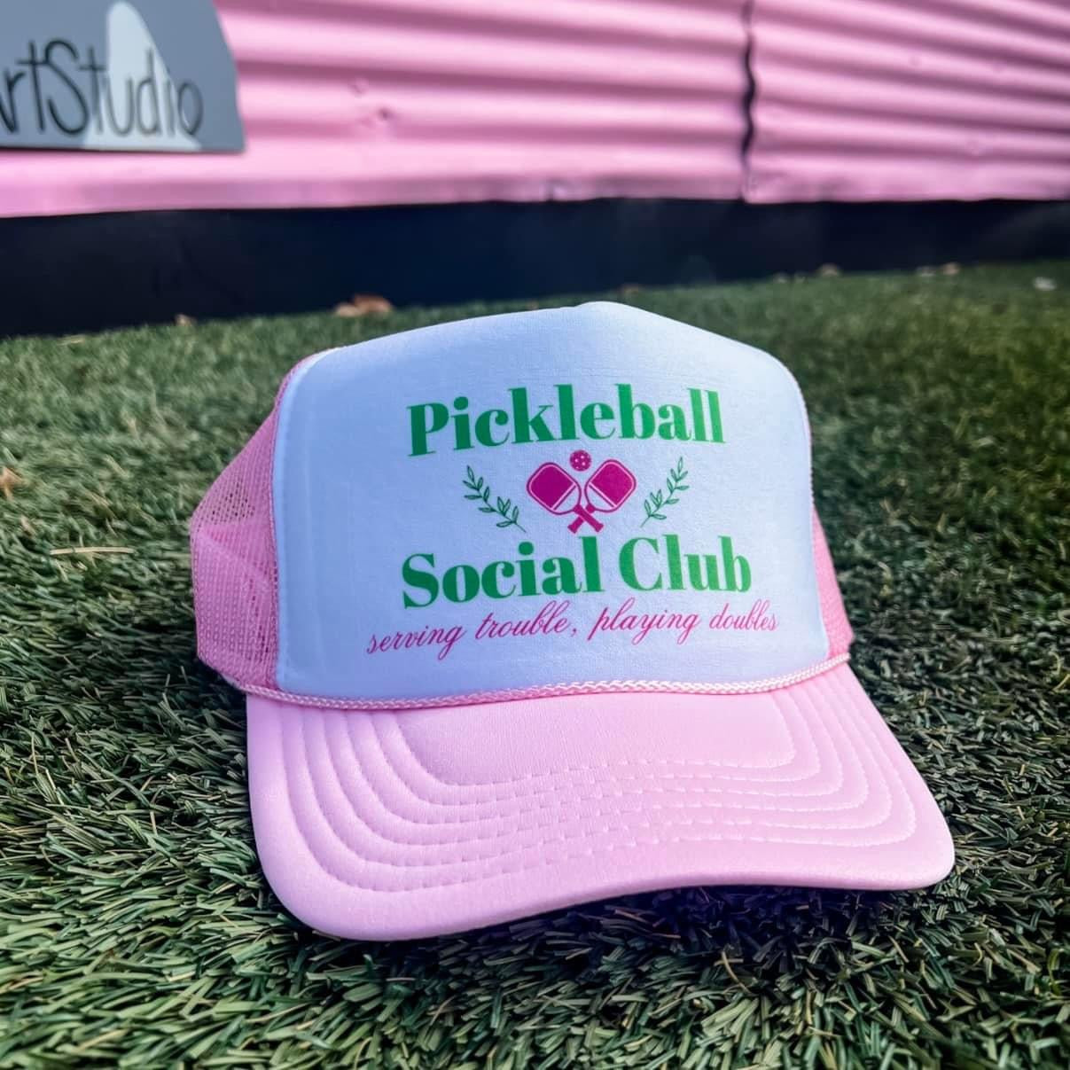 Pickle ball Social Club Trucker Hat