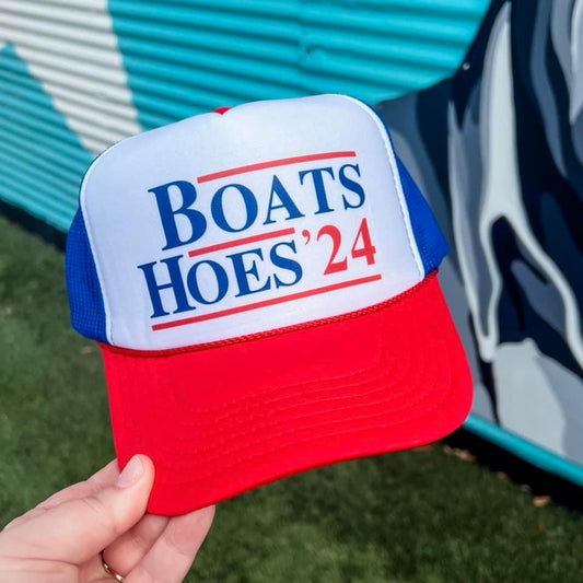 Boats and Hoes Trucker Hat