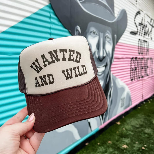 Wanted and Wild Trucker Hat